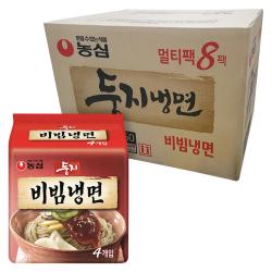 농심 둥지 비빔냉면 162g 32개