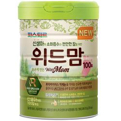 파스퇴르 무항생제원유 위드맘 분유 100일 750g 1개