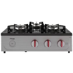 SK매직 자동온도조절 가스렌지 3구 자가설치 GRA-CM370R, GRA-CM370R, LPG