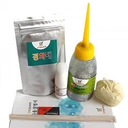 셀프줄눈마켓 바닥용 타일 줄눈 코팅제 실버펄 100g 1세트
