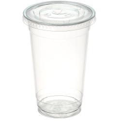 커피촌 92파이 Pet컵 16oz + 평뚜껑 100개 1세트