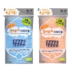 송월타월 킹버블 샤워타올, 랜덤 발송, 5개입