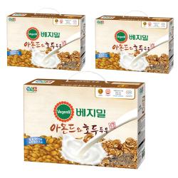 베지밀 아몬드와 호두 두유 190ml 72개입