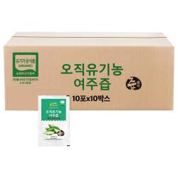 즙쟁이 오직유기농 여주즙, 80ml, 100개