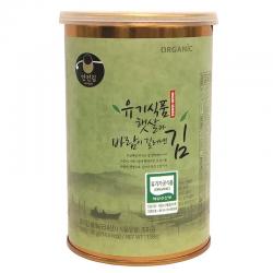 만전김 유기농 햇살과 바람이 길러낸 김 캔 45g 1개