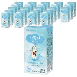 연세우유 가볍다 우유 190ml 24팩