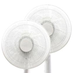 프리미엄 선풍기 안전망 스토퍼 타입 2p 화이트