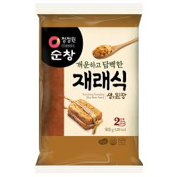 청정원순창 개운하고 담백한 재래식 생된장 900g 1개