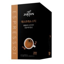 쟈뎅 에스프레소 스틱 콜롬비아 수프리모 로얄 헤이즐넛 원두커피믹스 250p 250g 1개
