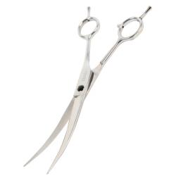 제스파 퍼피스 반려동물 커브가위 블랙볼트 6.75 ZPC70BK2S 17cm, 1개