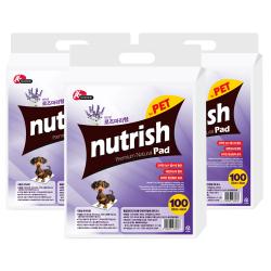 뉴트리쉬 반려견용 배변패드 고급형 로즈마리향 20g x 100매, 3개