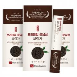 참다움 프리미엄 운남성 보이차 스틱, 1g, 42개