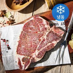 미국산 시즈닝 소고기 티본스테이크 냉동 400g 1개