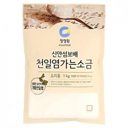 대상 청정원 천일염 가는 소금 1개 1kg