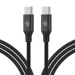 신지모루 더치패브릭 Usb C타입 고속충전 케이블 2m Black 2개입