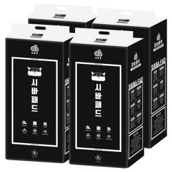 딩동펫 시바 배변패드 숯 37g 레몬향 50매 4개