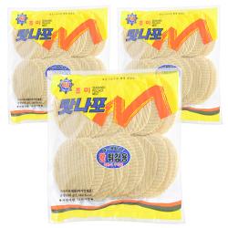 해맑은푸드 맛나포 튀김쥐포 400g 3개입