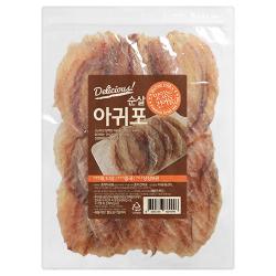 해맑은푸드 조미 순살 아귀포 대 10p 1개