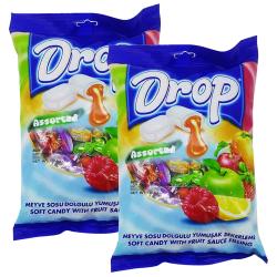 드롭 어소티드 소프트 츄잉캔디 6가지맛 1kg 2봉