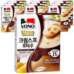 보노스프 크림스프 포타주 분말스프 3p, 49.8g, 10개입