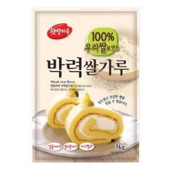 국내산 햇쌀마루 박력 쌀가루 베이킹 3kg 1개 KOR2CCEA3, 1