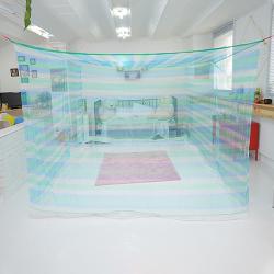 바자 왕별대 줄무늬 모기장 360 x 210 x 190 cm, 혼합 색상