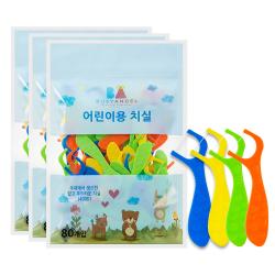 비지엔젤 어린이 치실 80개입 3개
