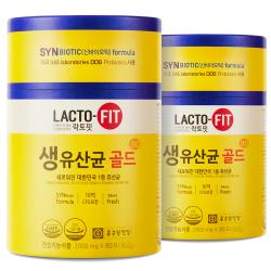 락토핏 생유산균 골드 80p 160g 2개입