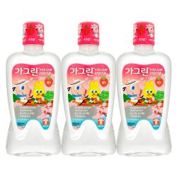 가그린 어린이용 구강세정제 딸기향 이미지 랜덤발송 380ml 3개