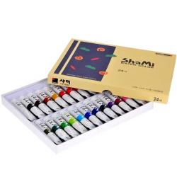 샤미 수채화 물감세트 10ml 24색