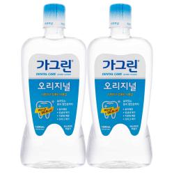 가그린 오리지널 구강청결제 1200ml 2개