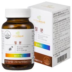 비타할로 영양제 철분 90정 1개