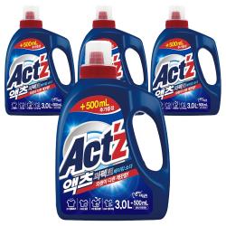 액츠 퍼펙트 베이킹소다 액상세제 민트향 3.5l 4개입