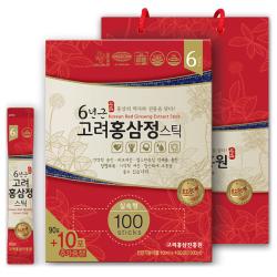 고려홍삼진흥원 6년근 고려홍삼정 스틱 타워형 10g 100포