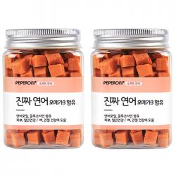 페페로니 오메가3 애견용 져키 180g, 연어, 2개