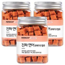 페페로니 애견용 져키 180g, 연어, 3개
