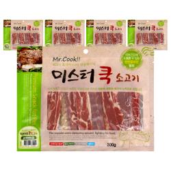 미스터쿡 강아지간식 스테이크 소고기 5개입