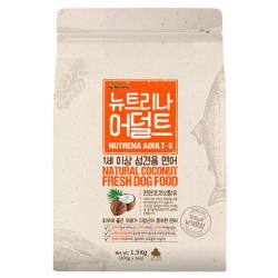 뉴트리나 어덜트 1세 이상 성견용 연어 애견사료, 생선, 1.5kg
