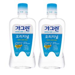 가그린 오리지널 구강청결제 750ml 2개