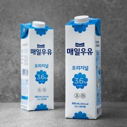 매일우유 오리지널 900ml 2개