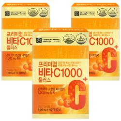 종근당건강 프리미엄 비타c 1000플러스 100정 3개입