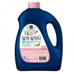 답이답이다 베이킹 소다 액체 세탁세제 용기형 본품 3l 1개