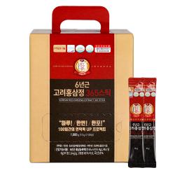 정원삼 6년근 고려홍삼정 365 스틱 100개입, 10g