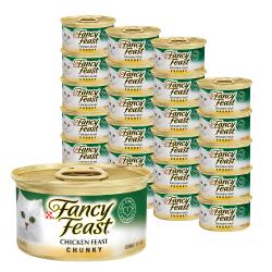 팬시피스트 청키 치킨 고양이 캔 85g 24개