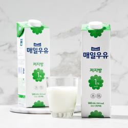 매일우유 저지방 1% 우유 900ml 2개
