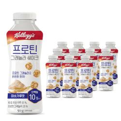 켈로그 프로틴그래놀라 쉐이크 미숫가루맛 50g 12개