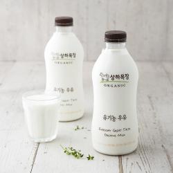상하목장 유기농인증 우유 750ml 2개