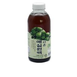 다온영농조합법인 다온 매실원액 900ml 무농약 3개 구매시 +1이벤트 1개