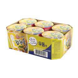 오뚜기 컵누들 우동맛 컵라면 6개