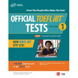 [YBM(와이비엠) ]Official TOEFL iBT® Tests Volume 1 4th edition : 출제기관 ETS 토플 공식문제집, YBM(와이비엠)